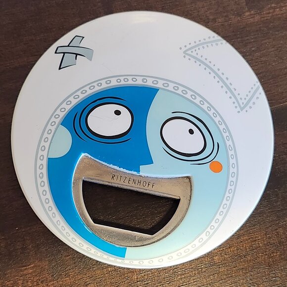 Ritzenhoff 'Faces' A. Hellmich Bottle Opener Beer Romeo & Juliet Opener Anke Hel - Picture 3 of 3